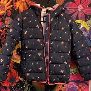 Gap Floral Puffer Winter Jacket